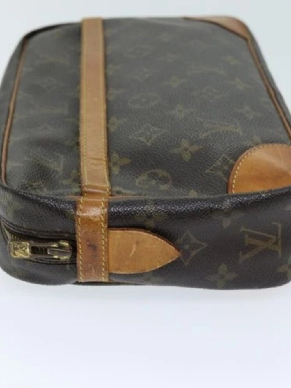 LOUIS VUITTON Monogram Compiegne 28 Clutch Bag M51845 LV Auth am6092 - Picture 4 of 15